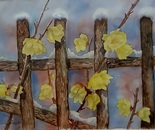 The Four Seasons / Golshan Hamedi / 50 × 43 cm / 2018 / Watercolor / $200