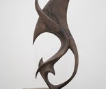 The Silent Collection / Marzieh Kahedi / 37 × 70 cm / 2025 / Minimalism, Black Forest Walnut / $1,650
