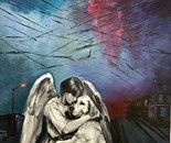 The Last Sanctuary / Niusha Vafadar / 50 × 70 cm / 2026 / Oil on Canvas / $950