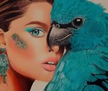 Kosar Pahlavanzade/ Technique: Color Pencil/ Size: 20*30 Cm/ Price: 200$