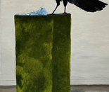 Crow at a Fountain