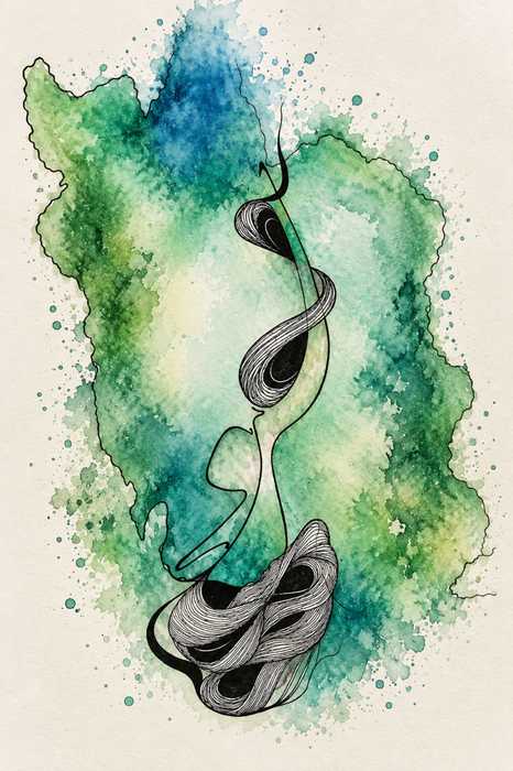 Sara Rezazadeh/ Technique: Rapid & Watercolor/ Size: 30*42 Cm/ Price: 200$