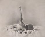 Marjan Zakeri/ Technique: Charcoal/ Size: 50*54 Cm/ Price: 250$