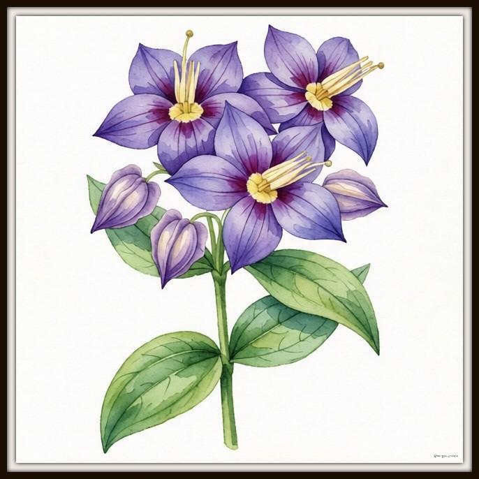 purple bloom