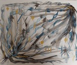 Arefe Sadat Monireddin/ Technique: Mixed Media/ Size: 50*70 Cm/ Price: 200$