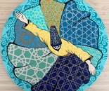 Sima Majdi/ Technique: Acrylic/ Size: 30 Cm/ Price: 450$