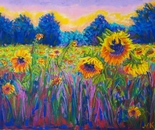 Sunflowers in the Wild