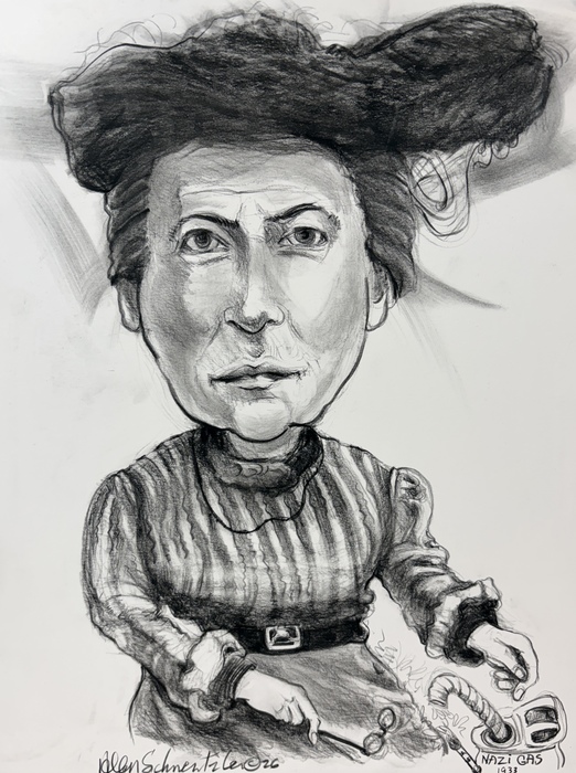 Clara zetkin by Allen Schmertzler