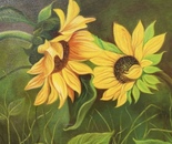 Narges Tabaraei/ Technique: Oil Color On Canvas/ Size: 50*50 Cm/ Price: 450$