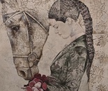 Marjan Derissi/ Technique: Oil Color (Mixed Media)/ Size: 100*70 Cm/ Price: 1000$
