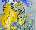"Mother with the Child and the Dog"