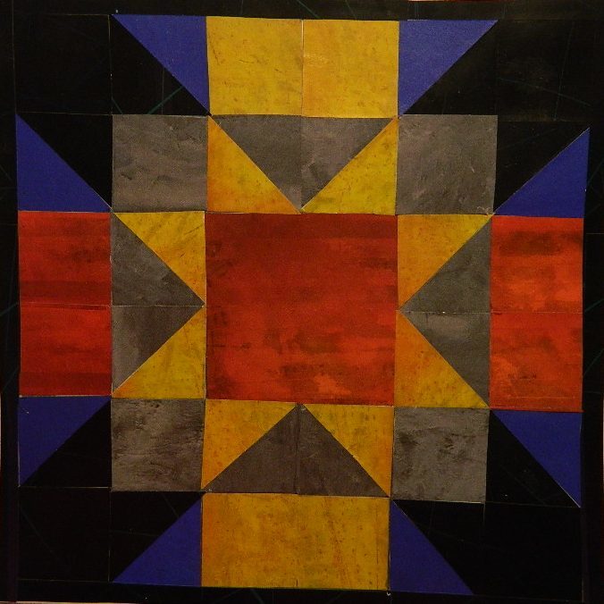 Painted Nine Patch