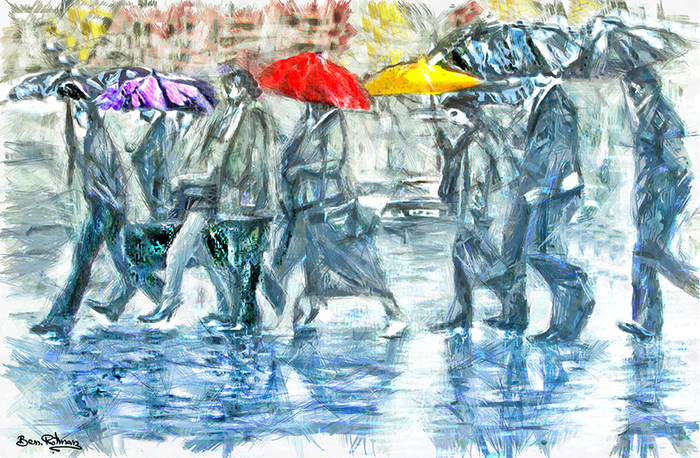 When everything is gray, color can always be found.