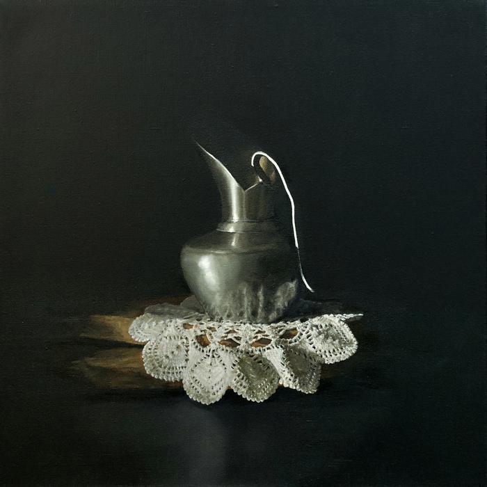 Pewter & cotton
