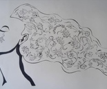 Maliheh Khoushkamian/ Technique: Acrylic/ Size: 30*46 Cm/ Price: 120$