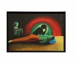 A painting on canvas which is inspiring the awareness of HIV