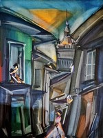 Sighisoara by night
