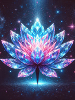 Crystal Lotus of the Cosmos