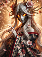 Spirit of the Sakura Mask