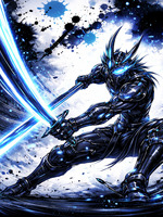 Blade of the Neon Shadow