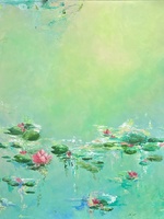 Recuerdo de Giverny. Amanecer (A memory of Giverny. Sunrise)