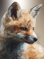 A Playful Little Fox Cub No. 3