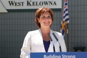 A file photo of BC Premier Christy Clark