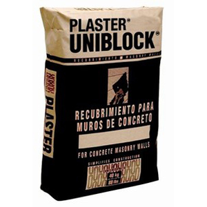Estuco Plaster Bco. Uniblock De 40 Kg.