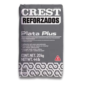 Adhesivo Crest Plata Plus 20 Kgs