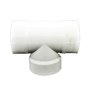 Tee De Pvc Sanitario De 4"x 4" Cementar