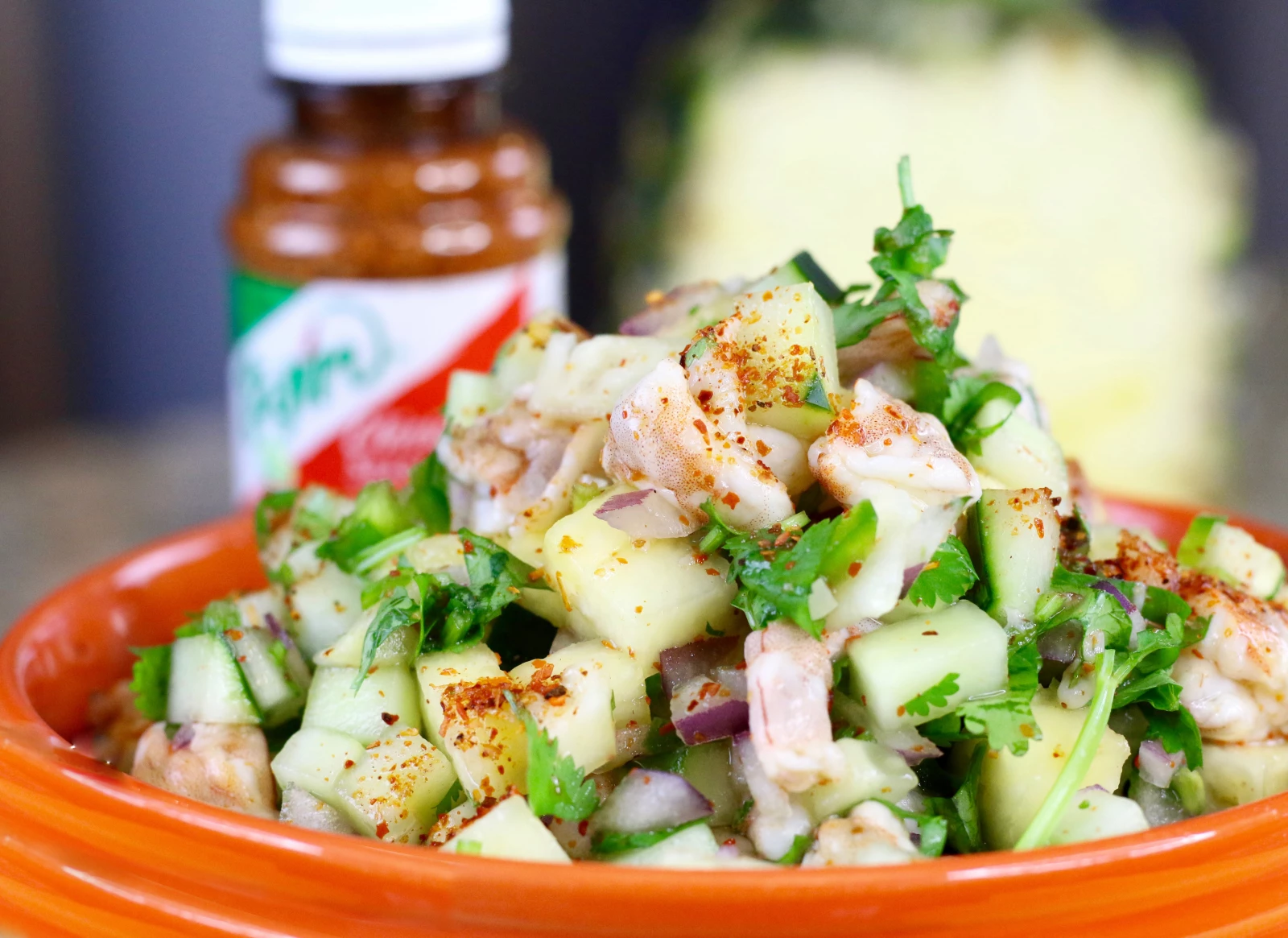 CEVICHE DE CAMARÓN Y PIÑA CEVICHE DE CAMARÓN Y PIÑA