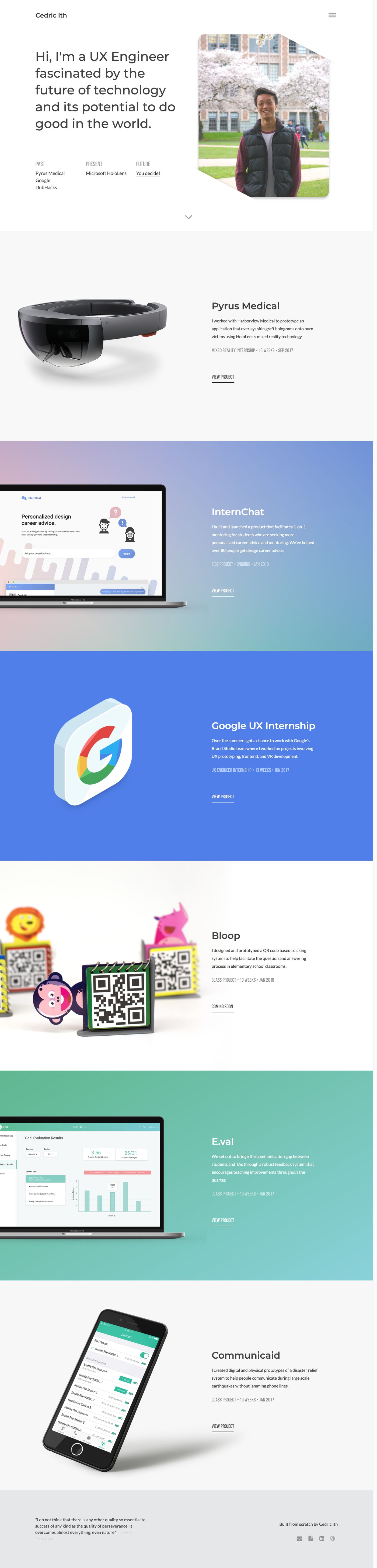 Editors Pick Intern Microsoft AR Google Student University Of 