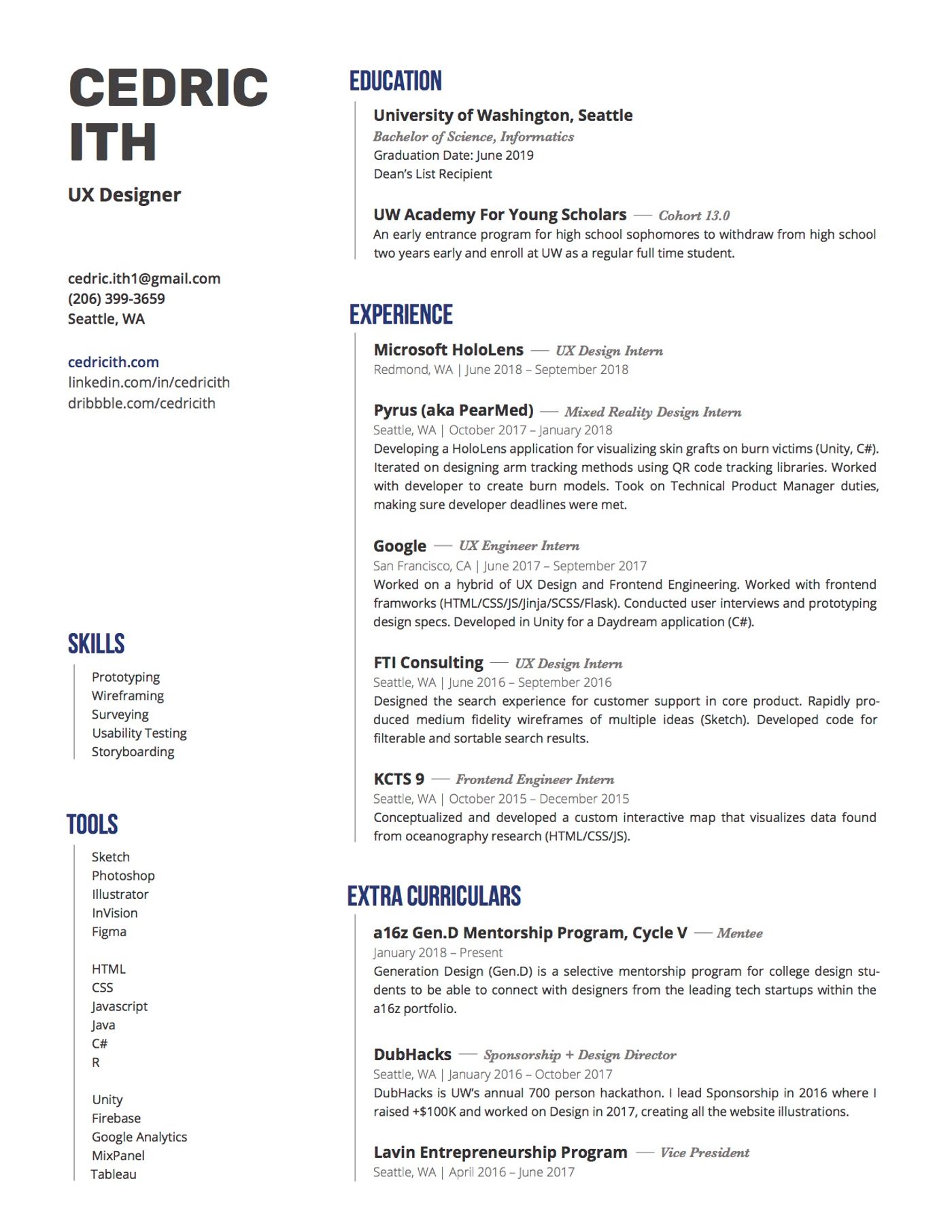 Bestfolios - Cedric Ith