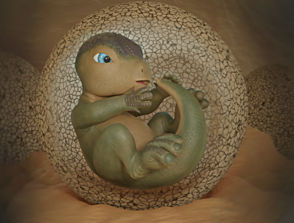 1st place AlexKiraJohnn Baby Dino