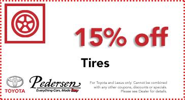 Toyota Tire Deals >> Toyota Service Parts Specials In Fort Collins Pedersen Toyota Toyota Tire Deals >> Toyota Service Parts Specials In Fort Collins Pedersen Toyota