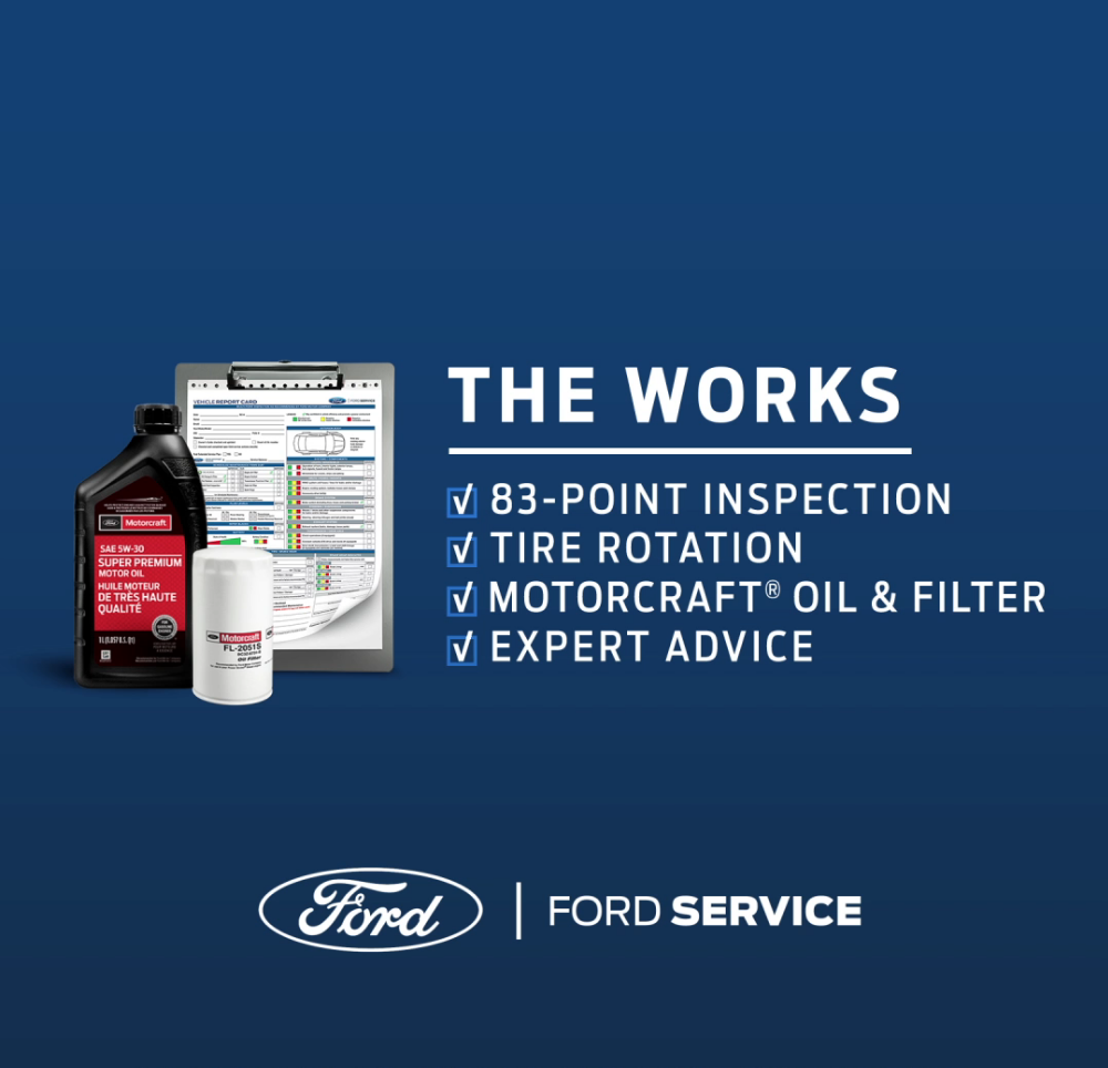 Oil Change Filter Included Free Tire Rotation Advertising Banner