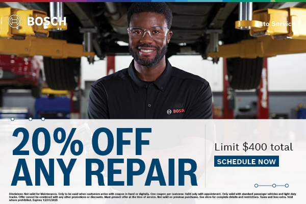 Bosch Auto Service North Houston 20% Off