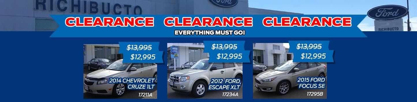 Used clearance Richibucto Motors Used clearance Richibucto Motors