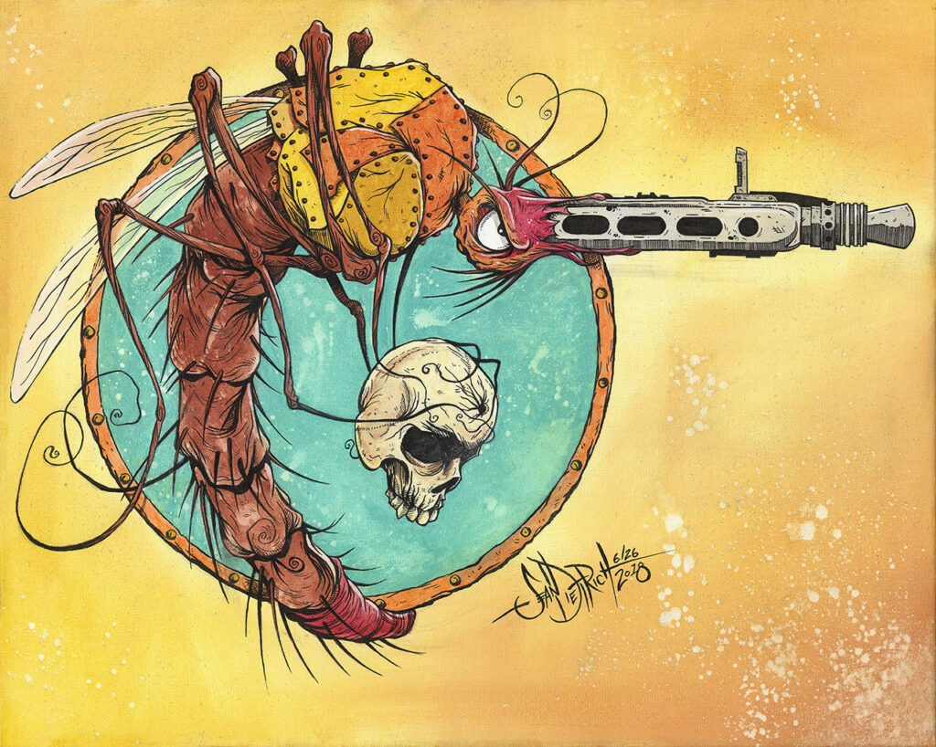 Sean Dietrich Art MG42 Mosquito