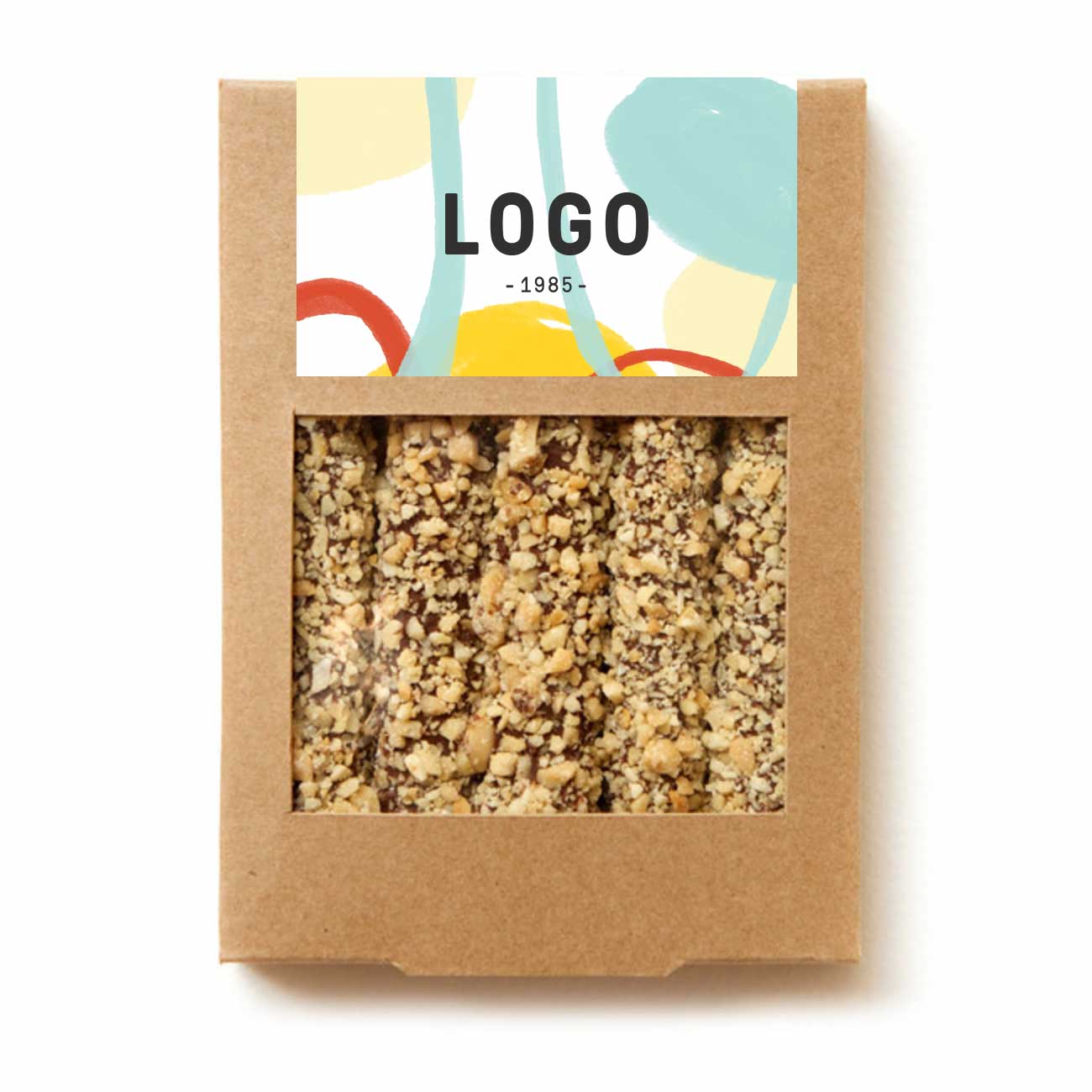 130261 pretzel gift box full color label