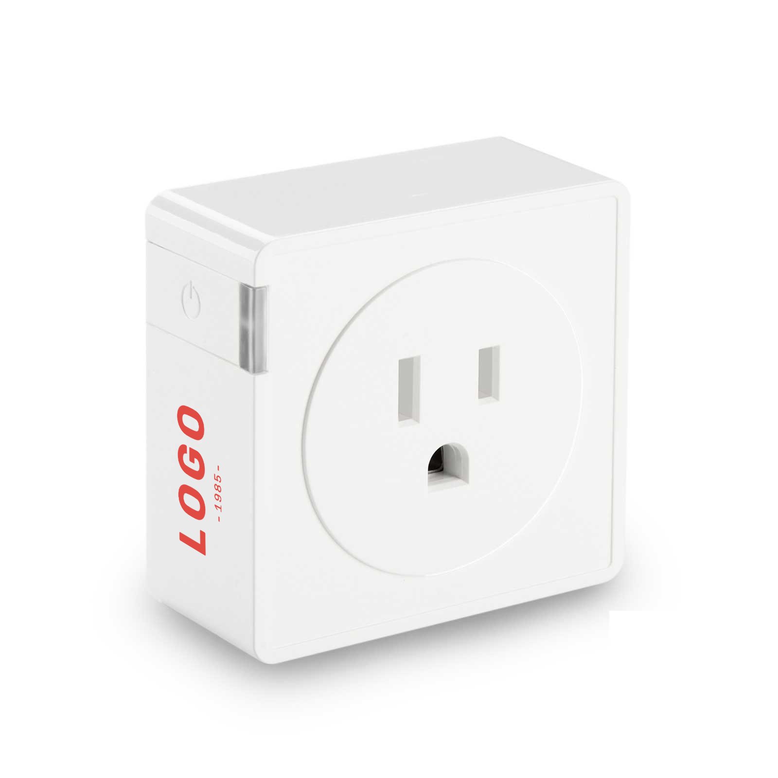 130183 genius smart plug one color imprint