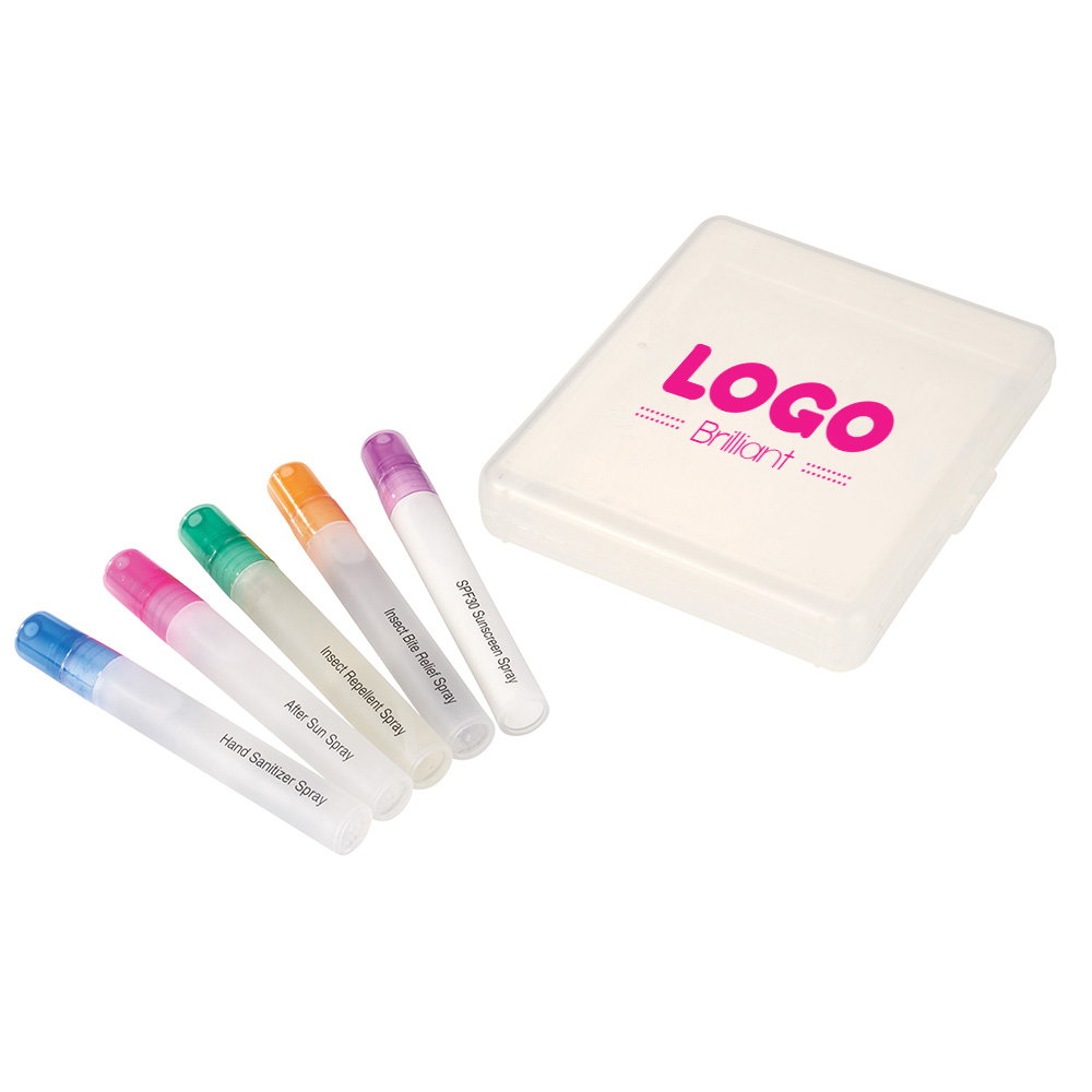 137893 outdoor wellness kit one color one location imprint