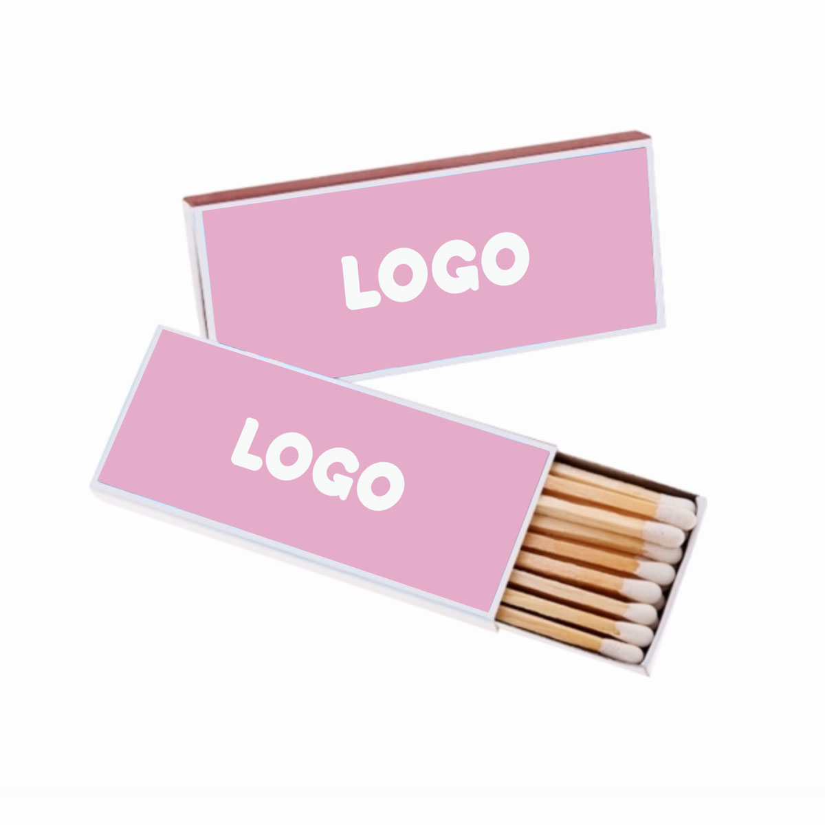134774 slim matchbox 1 color front and back imprint