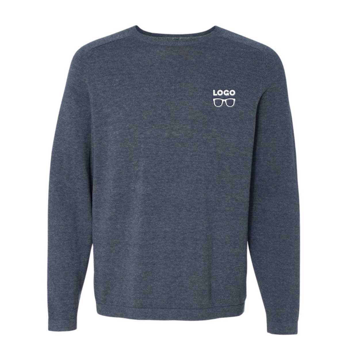 Brilliant crewneckcottonsweater denim