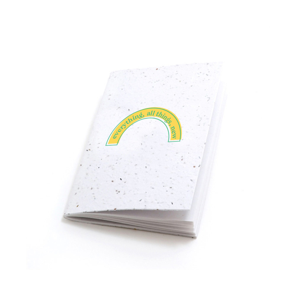 199794 plantable pocket notebook full color digital imprint front cover