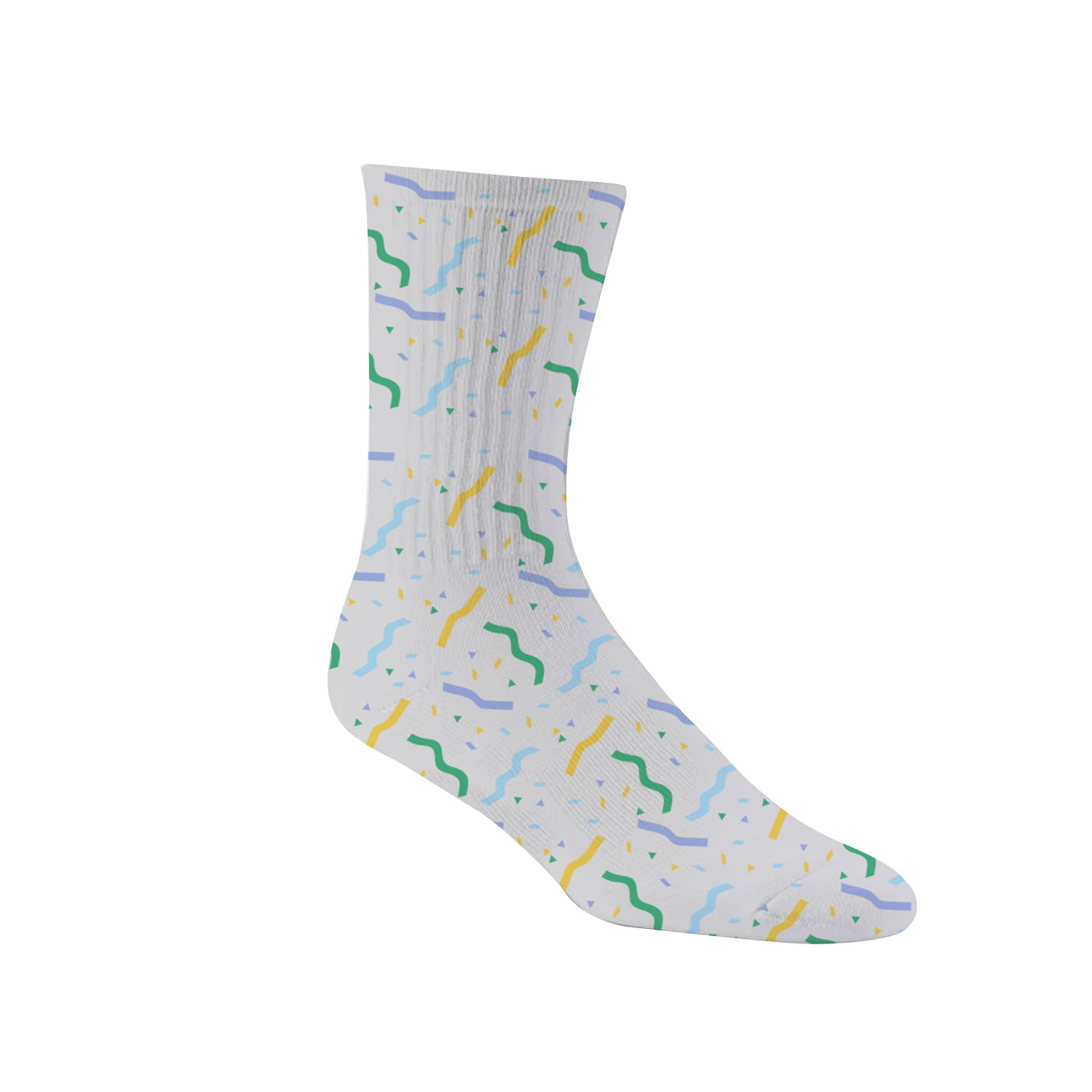 199965 premium athletic crew socks woven up to six colors standard colors