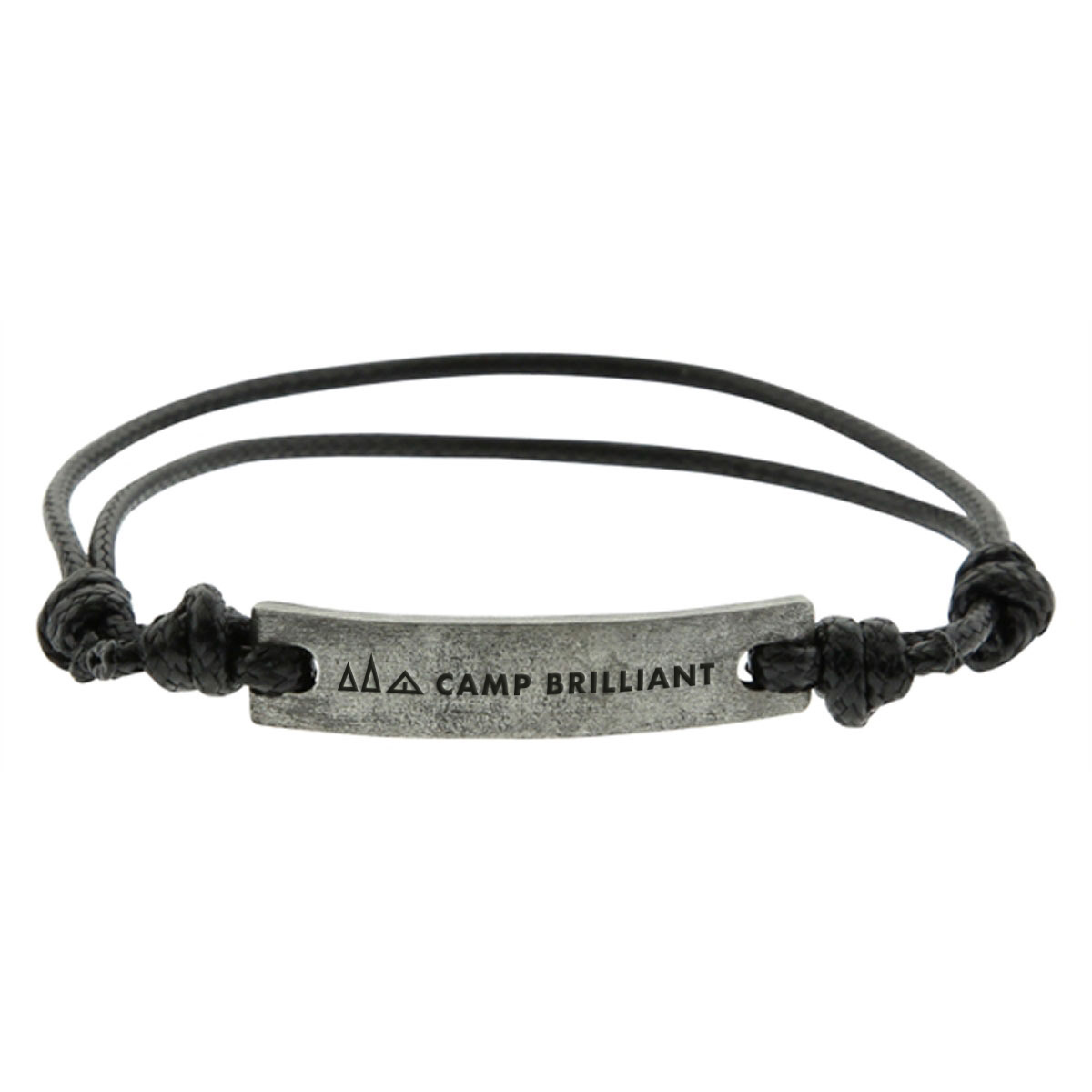 229233 friendship bracelet one color imprint or laser engraved one location