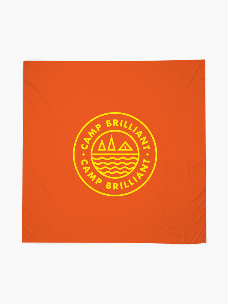 229139 full color sublimated bandana full color