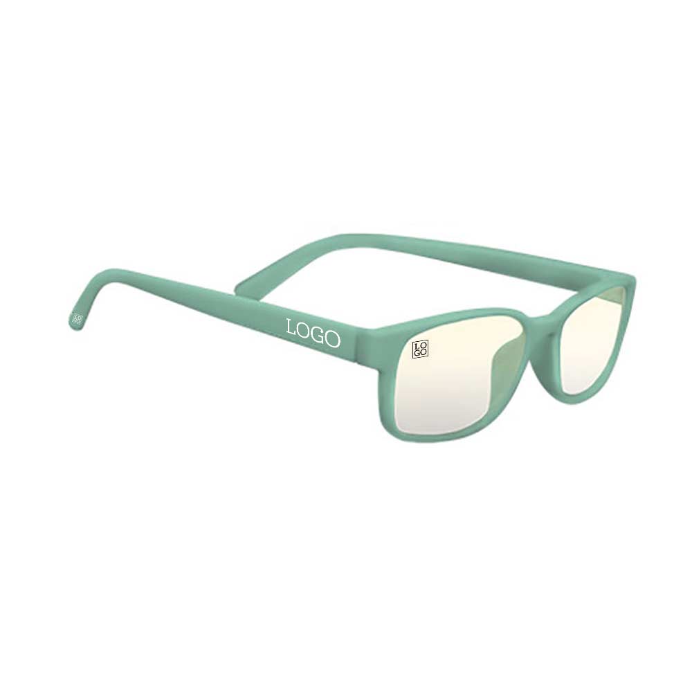 244202 blue light glasses pms matched frames up to 3 color screen print on arms