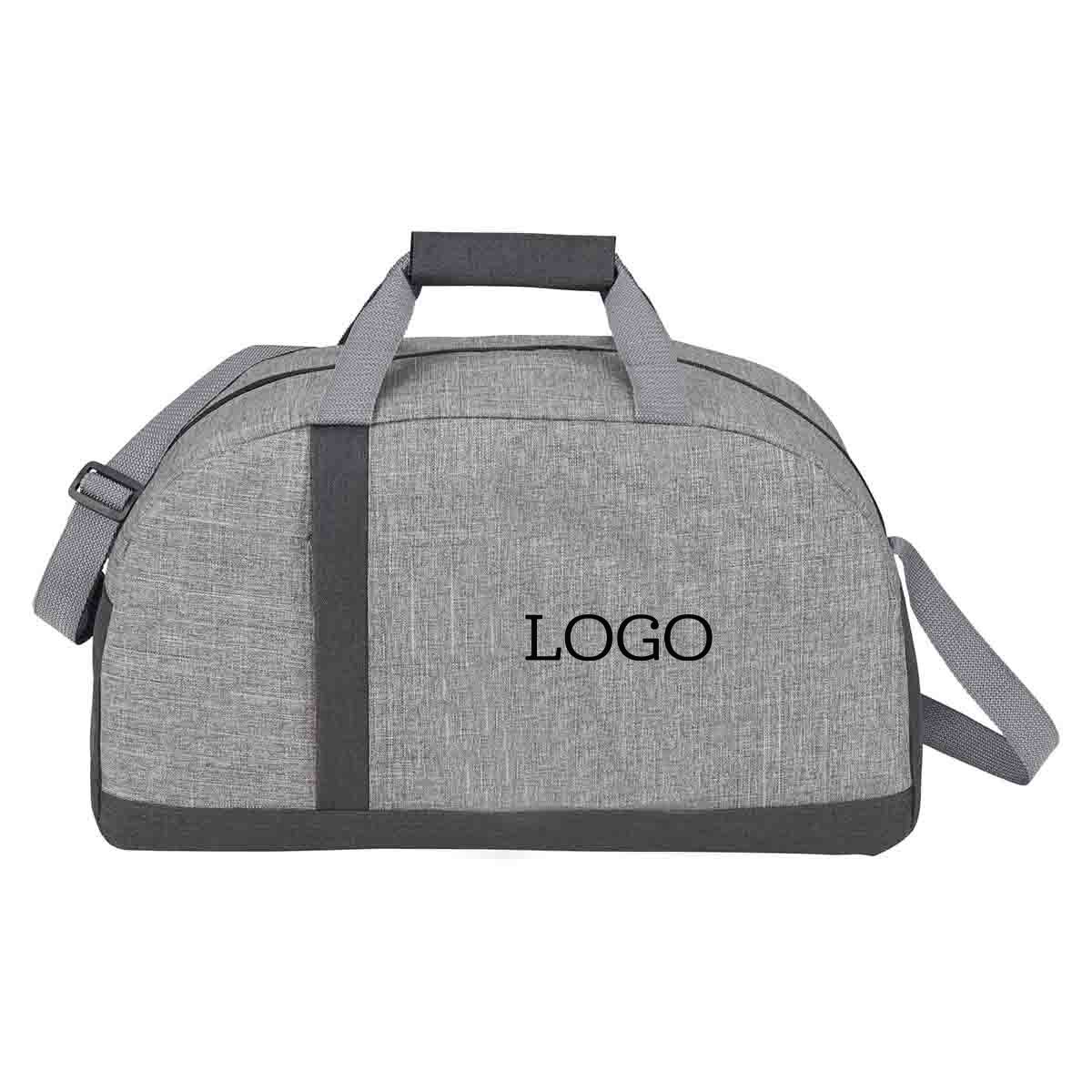 250682 merit recycled duffel one color imprint one location